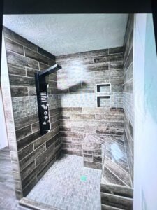 Dixon Illinois shower remodel