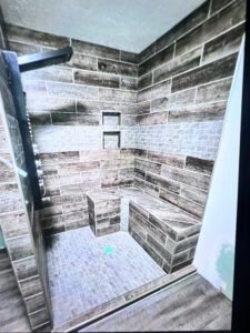 Dixon Illinois shower remodel