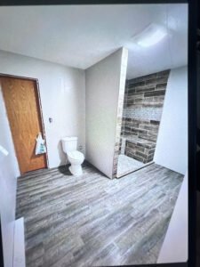 Sterling Illinois flooring, bathroom remodel